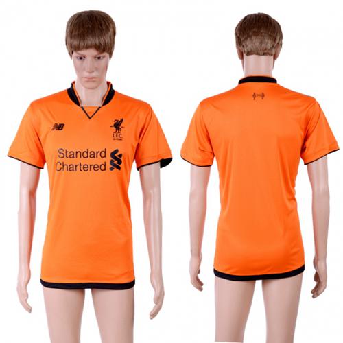 Liverpool Blank Sec Away Soccer Club Jersey - Click Image to Close